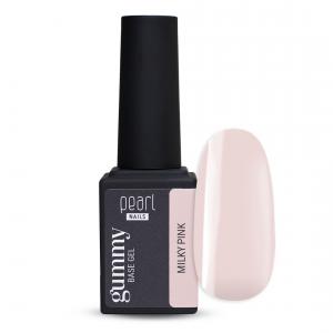 Pearl Nails Gummy Base Gel - Milky Pink - 15ml