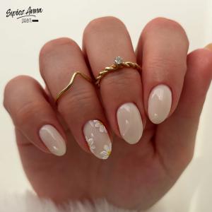 Pearl Nails Gummy Base Gel - Milky White - 15ml