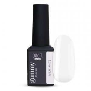Pearl Nails Gummy Base Gel - Milky White - 15ml
