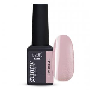 Pearl Nails Gummy Base Gel - Silver Cover - 15ml