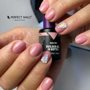 Perfect Nails Builder Gel in Bottle - Színezett üveges építőzselé 15ml - HEMA FREE - Cover Pink