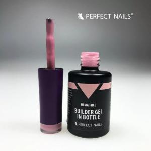 Perfect Nails Builder Gel in Bottle - Színezett üveges építőzselé 15ml - HEMA FREE - Cover Pink