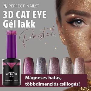Perfect Nails HEMA FREE Cat Eye Gél Lakk - Mauve - 4ml