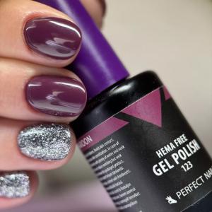 Perfect Nails HEMA FREE Gél Lakk - 123 Maroon - 4ml