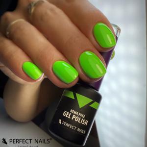 Perfect Nails HEMA FREE Gél Lakk - Neon Green - 4ml