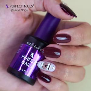 Perfect Nails LacGel #227 - Lakkzselé 8ml - Dark Desire - DIRTY TALK