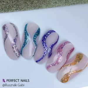 Perfect Nails LacGel Effect E018 - Lakkzselé 8ml - Roller-skate - DISCO