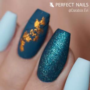 Perfect Nails LacGel LaQ X - Lakkzselé 4ml - Babylon Blue X121 - LAGOON