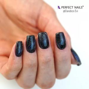 Perfect Nails LacGel LaQ X - Lakkzselé 4ml - Midnight Sky X131 - FLASH CAT EYE