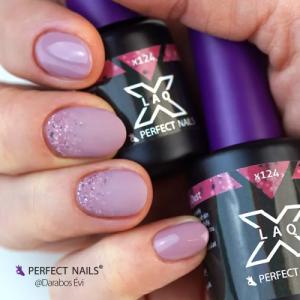 Perfect Nails LacGel LaQ X - Lakkzselé 8ml - Pinky Dust X124 - DUNE