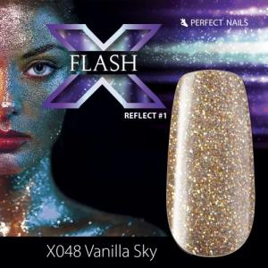 Perfect Nails LacGel LaQ X - Lakkzselé 8ml - Vanilla Sky X048 - FLASH REFLECT #1