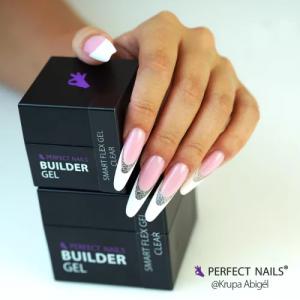 Perfect Nails Smart Flex Gel Átlátszó Műkörömépítő zselé - Clear 15g