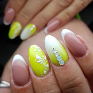 Profinails LED/UV lakkzselé 6 g No. 041 - Neon citromsárga