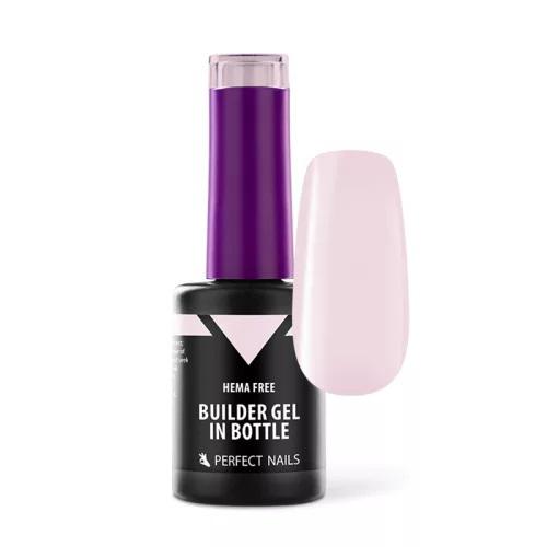 HEMA FREE Builder Gel in Bottle - Színezett üveges építőzselé 8ml - Light Rose