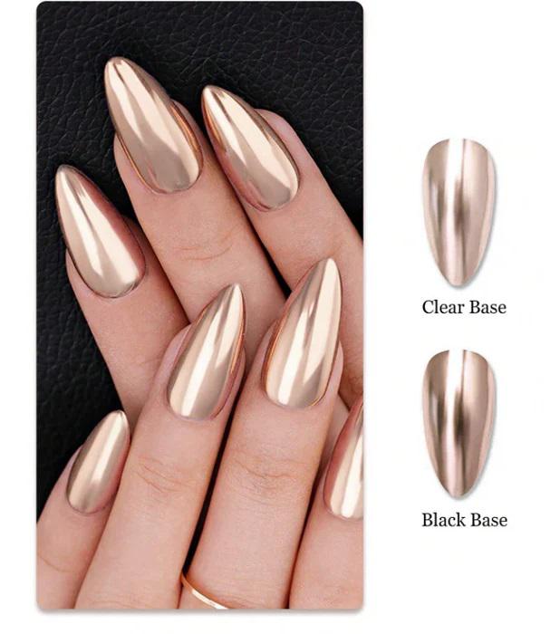 Indigo Chrome Mirror Por Champaigne