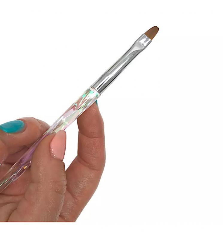 Kerekített Zselés Építő Ecset -06