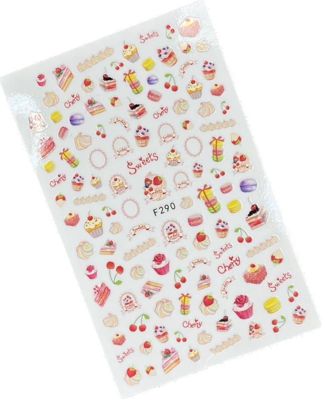 Körömmatrica Muffin