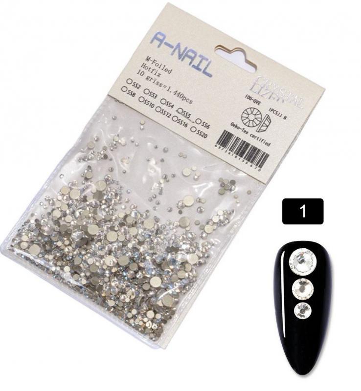 *****Kristálykő 1440 db Crystal Választható méret