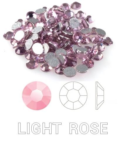 Kristálykő 144db-os Light Rose