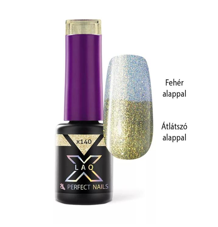 LaQ X Gél Lakk 4ml - Golden Mermaid X140