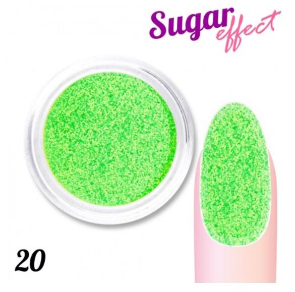 Matt neon csillámpor Neon Green