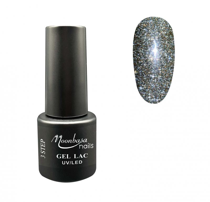 MBSN 3step géllakk 4ml #225 Szikrázó szürke köd FLASH EFFECT