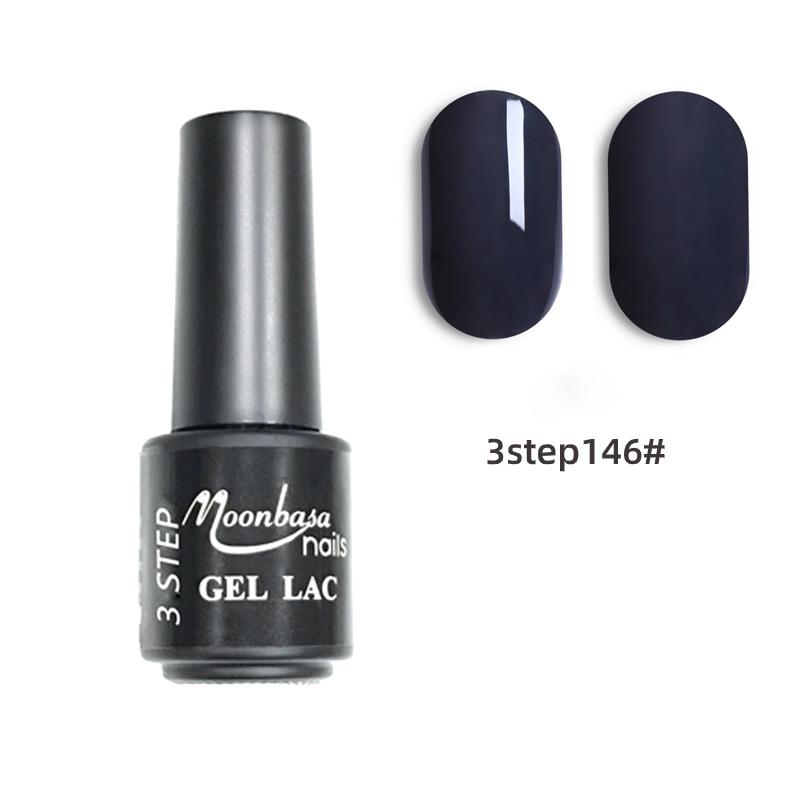 MBSN 3step Lakkzselé 4ml #146 - Éjsötét
