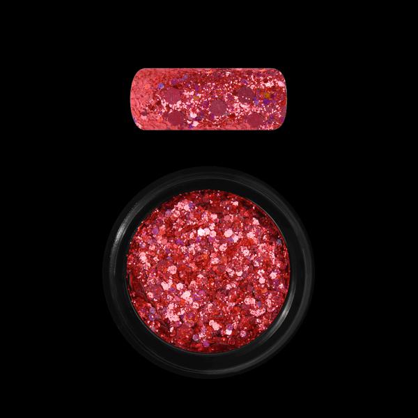 Moyra Holo glitter mix No.17 Kaméleon Korall