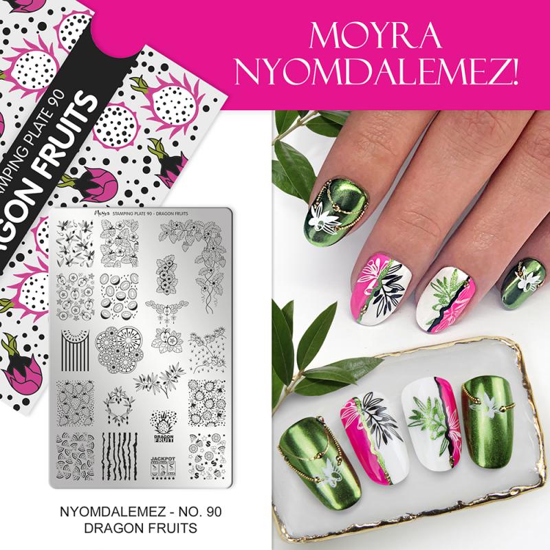 Moyra nyomdalemez No.90 Dragon Fruits