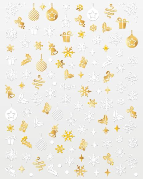 Moyra öntapadó körömmatrica No. 21