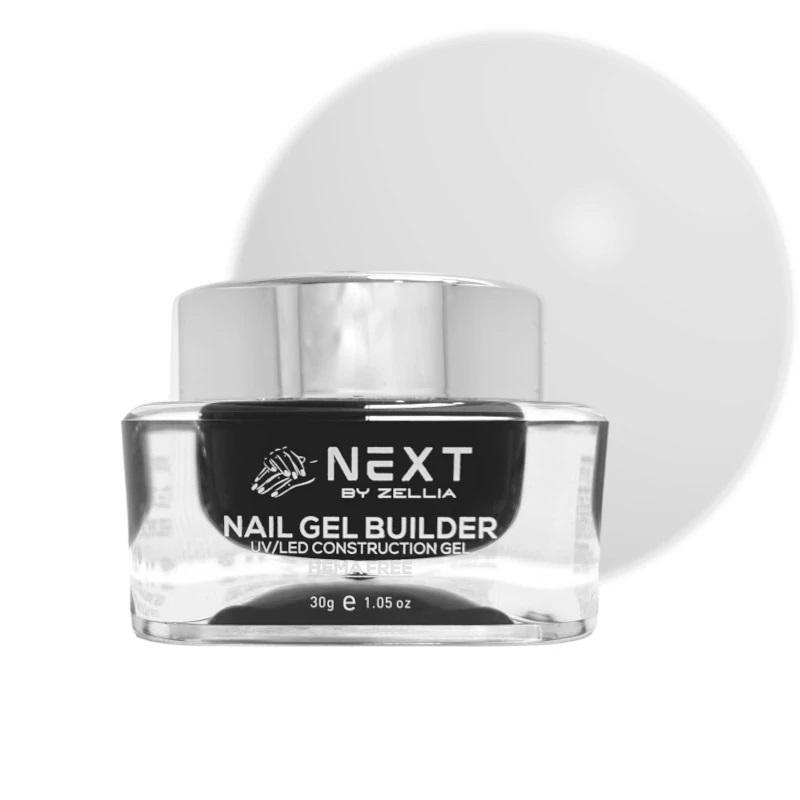 Next By Zellia Gel Builder / Epítő Zselé 30G - 003 - White