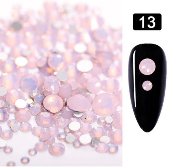 Opal ROSE kristálykő csomag 400db vegyes méret