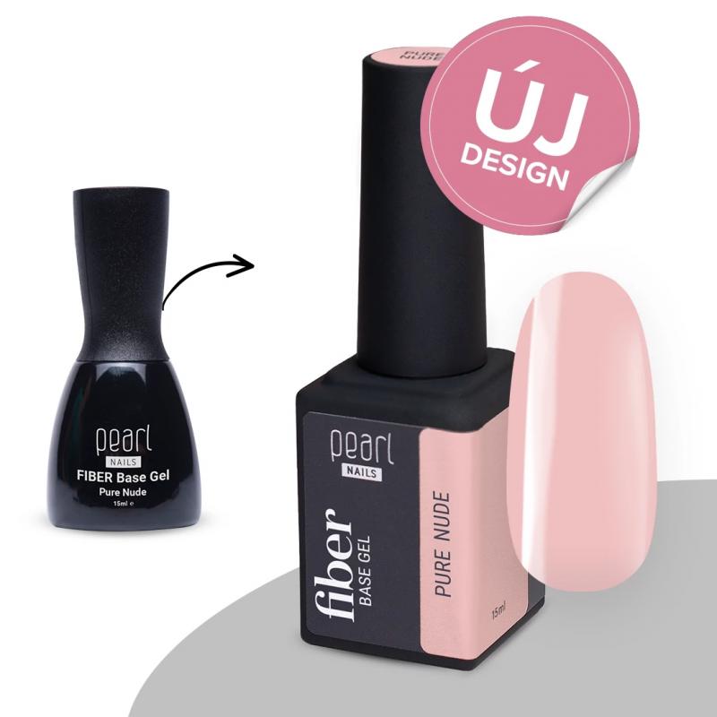 Pearl Nails Fiber Base Gel - Pure Nude - 15ml