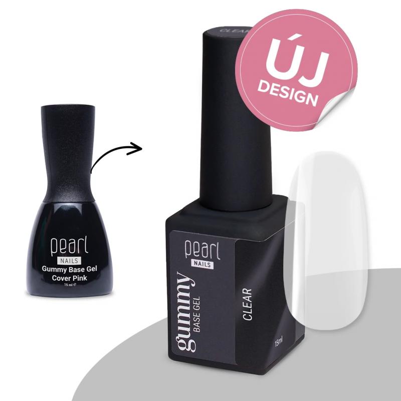 Pearl Nails Gummy Base Gel - Clear - 15ml