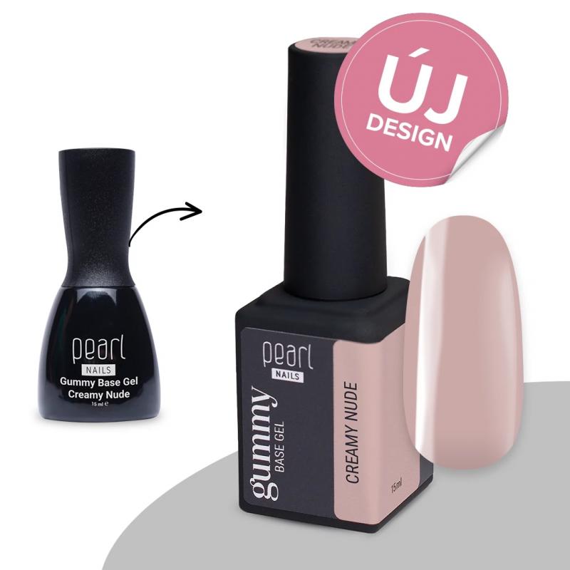 Pearl Nails Gummy Base Gel - Creamy Nude - 15ml
