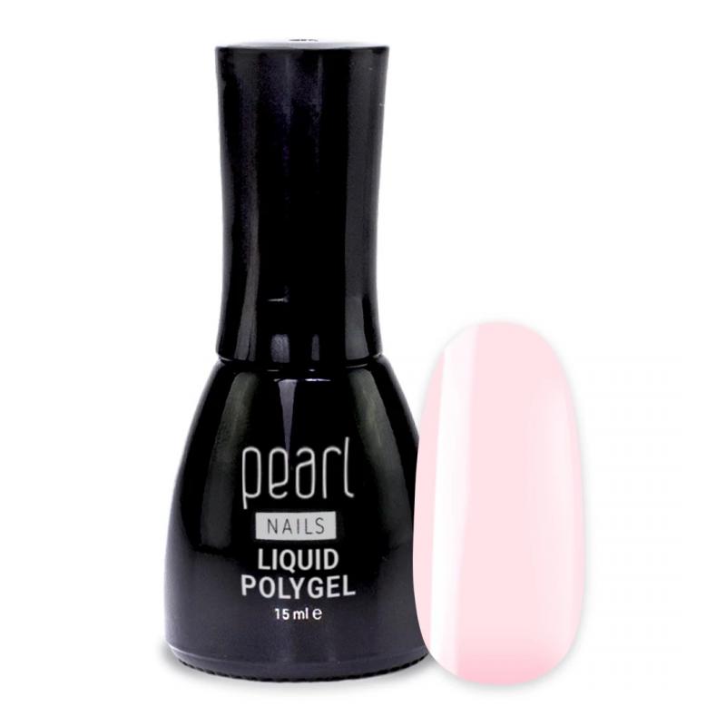 Pearl Nails Liquid Polygel - Blush Pink 15ml