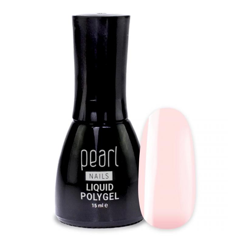 Pearl Nails Liquid Polygel - Light Porcelain 15ml - HEMA FREE