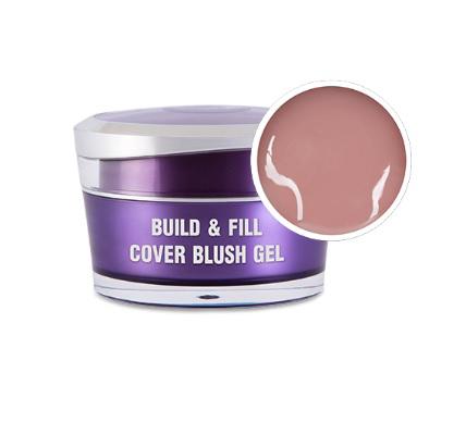 Perfect Nails BUILD & FILL Cover Gel Blush - Körömágyhosszabbító zselé 15g