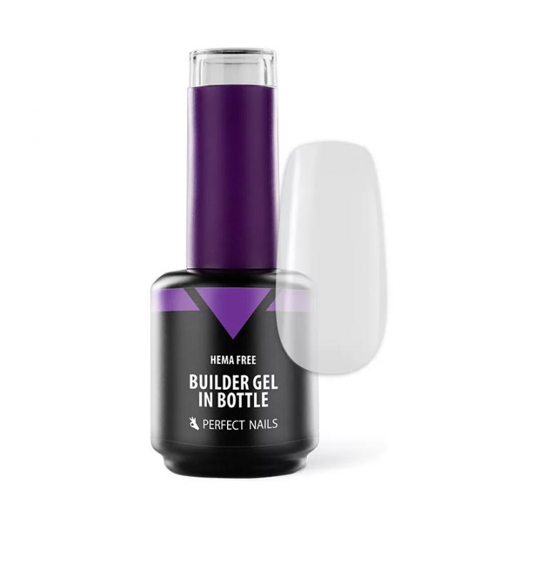 Perfect Nails HEMA FREE Builder Gel in Bottle - Üveges építőzselé 15ml - Clear
