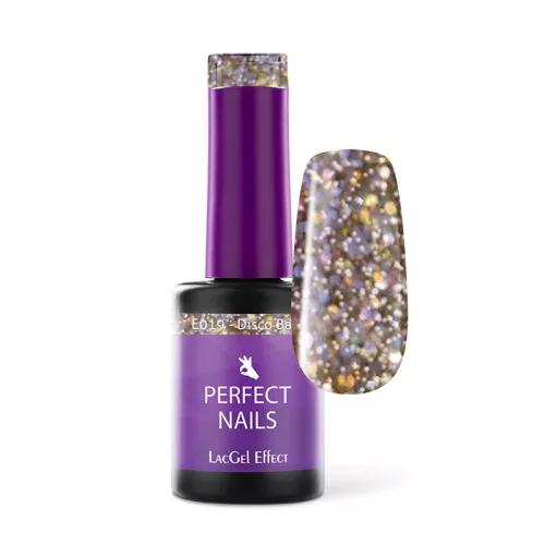 Perfect Nails LacGel Effect E019 - Lakkzselé 8ml - Disco Ball - DISCO