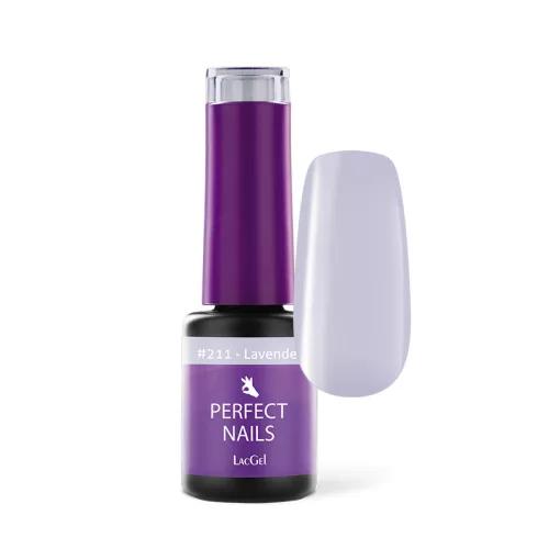 Perfect Nails LacGel - Lakkzselé 4ml - Lavender #211 - CREAMY