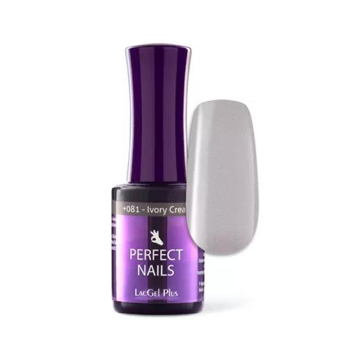 Perfect Nails LacGel Plus +081 - Lakkzselé 8ml - Ivory Cream - BEST OF MAKEUP