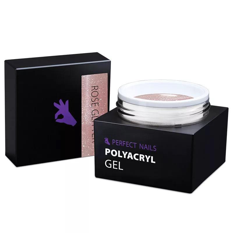 Perfect PolyAcryl Gel - Polygel Rose Glitter 15g