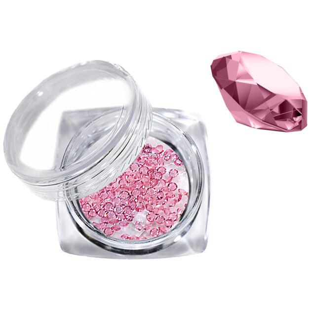 Pixie kristály strasszkő 300 db #18 Halvány rózsaszín