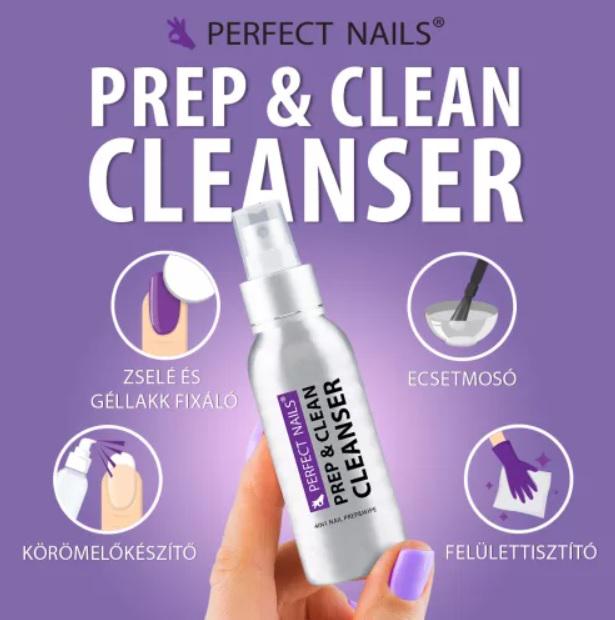 PREP & CLEAN CLEANSER - UNIVERZÁLIS KÖRÖMELŐKÉSZÍTŐ, ZSELÉFIXÁLÓ ÉS TISZTÍTÓ FOLYADÉK SPRAY 100ML
