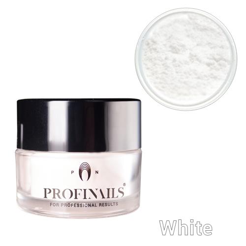 Profinails Acrylic powder white 10g