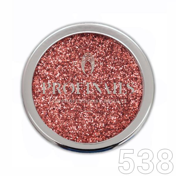 Profinails Cosmetic Glitter No. 538 Rose Gold