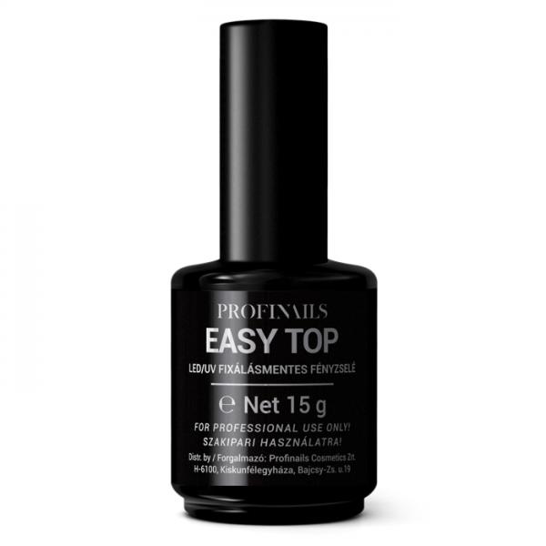 Profinails Easy Top fixálásmentes LED/UV fényzselé 15g
