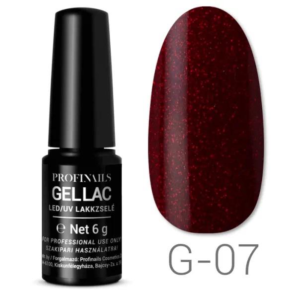 Profinails Gel Lac LED/UV lakkzselé 6 g No. G-07