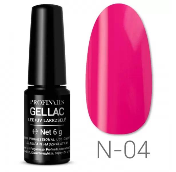 Profinails Gel Lac LED/UV lakkzselé 6 g No. N-04 - Neon Splash Collection